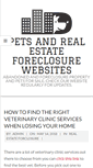 Mobile Screenshot of foreclosurepets.org